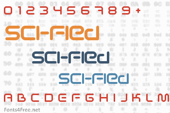 Sci-Fied Font