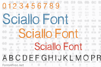 Sciallo Font