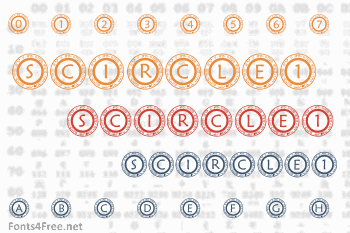 Scircle1 Font