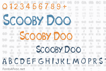 Scooby Doo Font