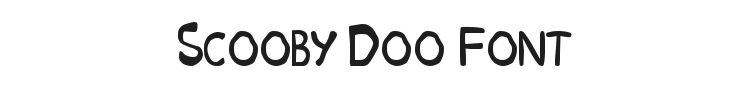 Scooby Doo Font Preview
