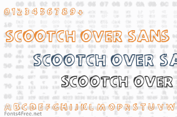 Scootch Over Sans Font