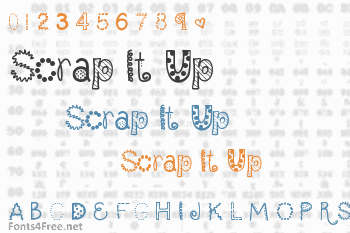 Scrap It Up Font