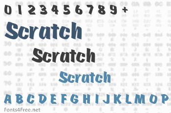 Scratch Font