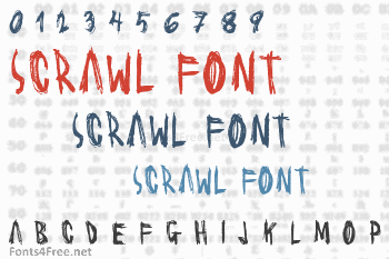 Scrawl Font