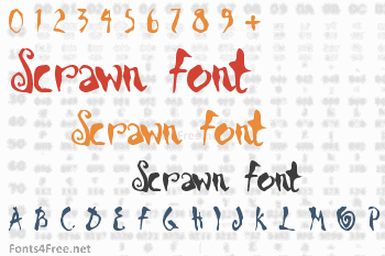 Scrawn Font