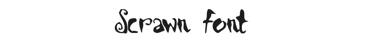 Scrawn Font