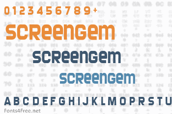 Screengem Font