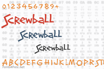 Screwball Font