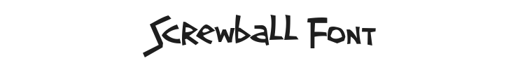 Screwball Font