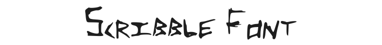 Scribble Font Preview