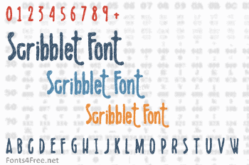 Scribblet Font