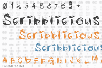 Scribblicious Font