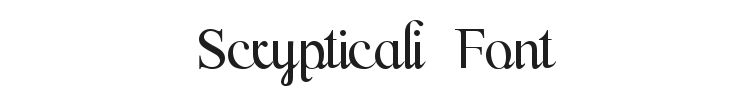 Scrypticali Font