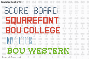 Bou Fonts Fonts