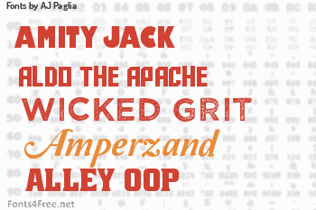 AJ Paglia Fonts