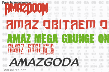 Amazingmax Fonts