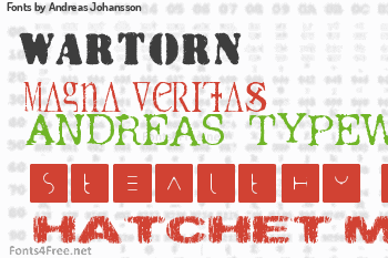 Andreas Johansson Fonts