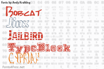 Andy Krahling Fonts