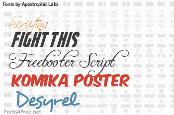 Apostrophic Labs Fonts