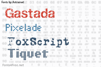 Astramat Fonts