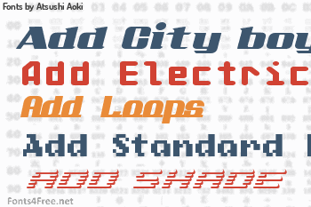 Atsushi Aoki Fonts