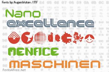 Augenbluten / ITF Fonts