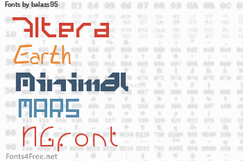 balazs95 Fonts