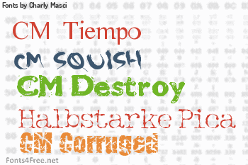 Charly Masci Fonts