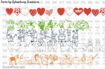 Cyberbuny Creations Fonts