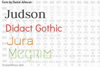 Daniel Johnson Fonts