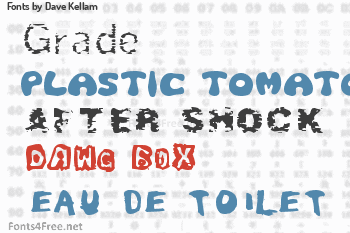 Dave Kellam Fonts