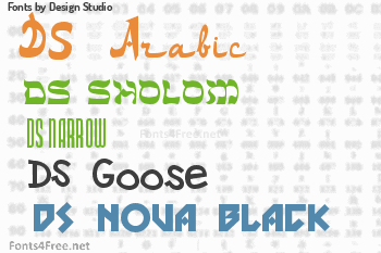 Design Studio Fonts