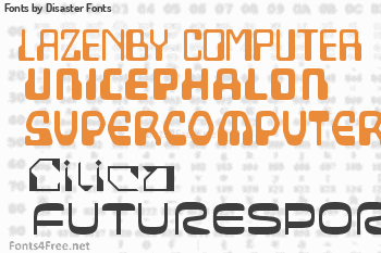 Disaster Fonts Fonts