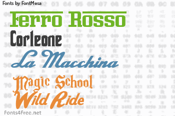 FontMesa Fonts