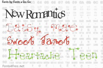 Fonts a Go-Go Fonts