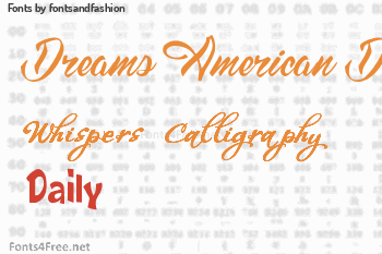 fontsandfashion Fonts