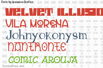 Ipanema Grafica Fonts