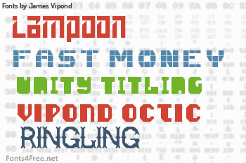 James Vipond Fonts