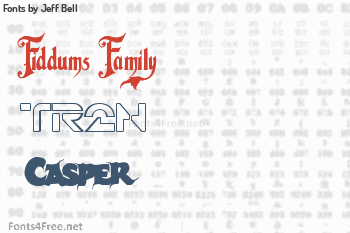 Jeff Bell Fonts