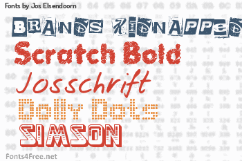 Jos Elsendoorn Fonts