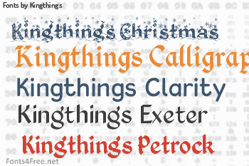 Kingthings Fonts