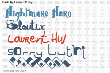 Laurent Mouy Fonts