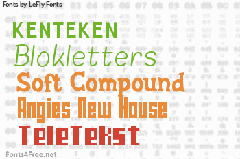 LeFly Fonts Fonts