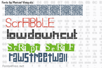 Manuel Viergutz Fonts