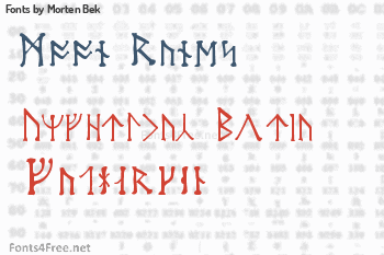 Morten Bek Fonts