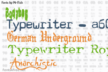 Mr Fisk Fonts