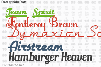 Nicks Fonts Fonts