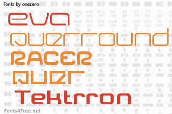 onezero Fonts