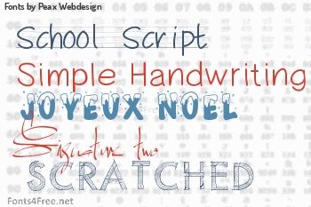 Peax Webdesign Fonts